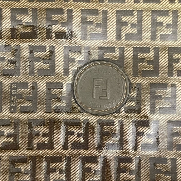 Fendi Coated Canvas Clutch - Picture 2 of 9